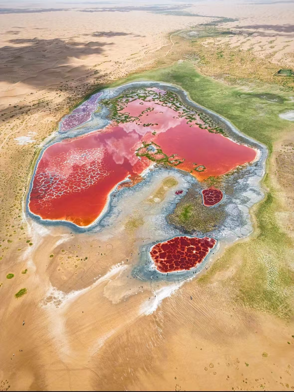 腾格里沙漠风景